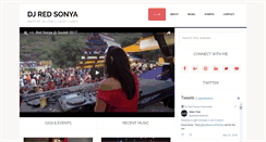 Desktop Screenshot of djredsonya.com